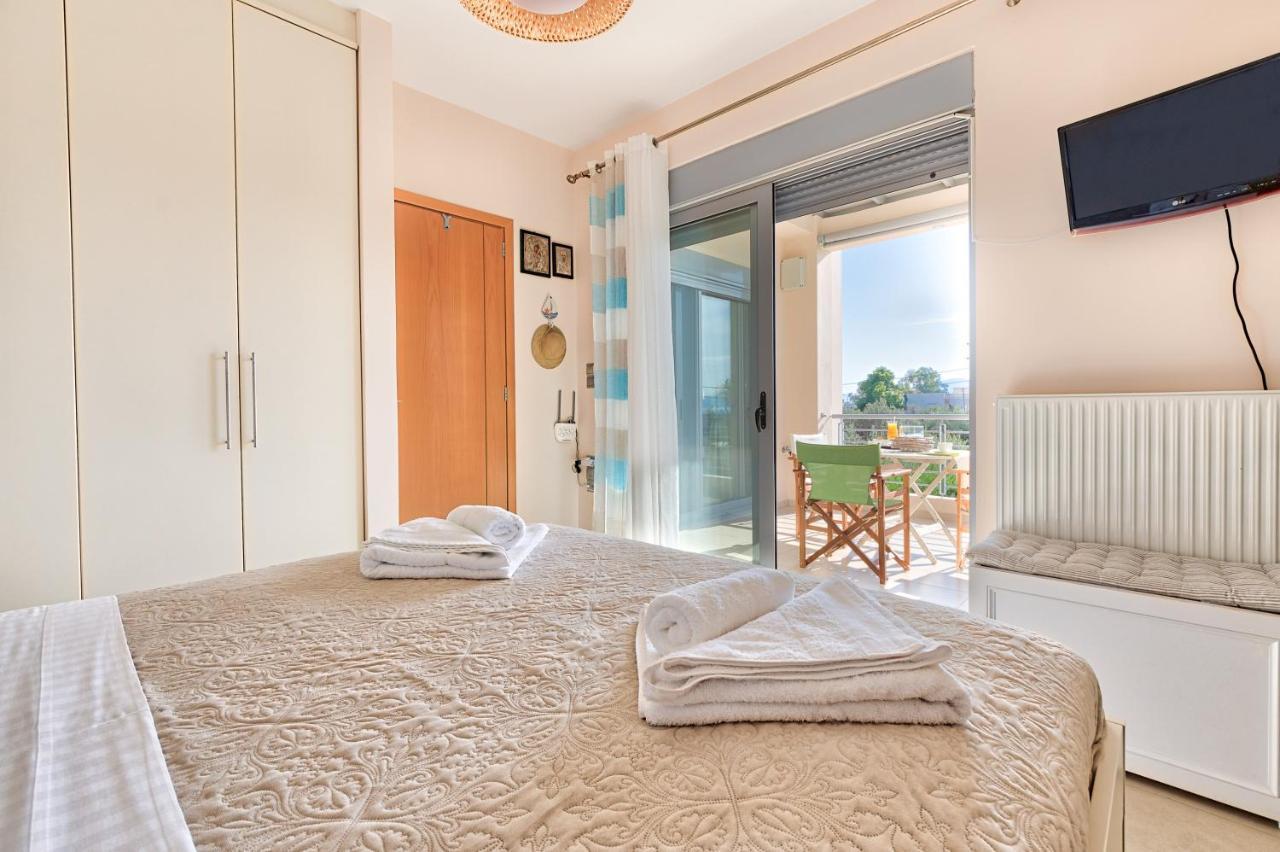 Elegant New Maisonette Near The Sea Aegina Kültér fotó